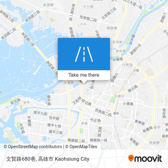 文賢路680巷地圖