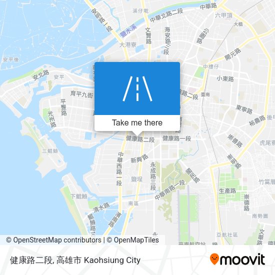 健康路二段 map