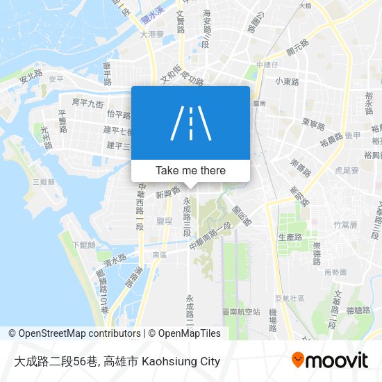 大成路二段56巷地圖