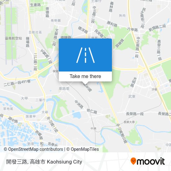 開發三路 map