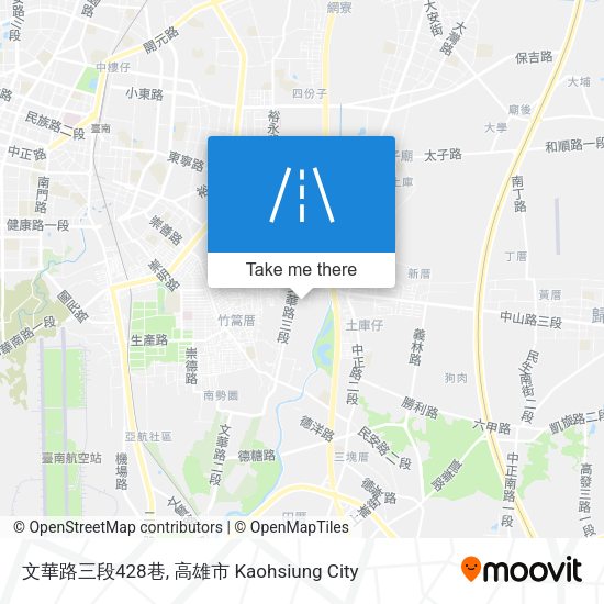 文華路三段428巷地圖