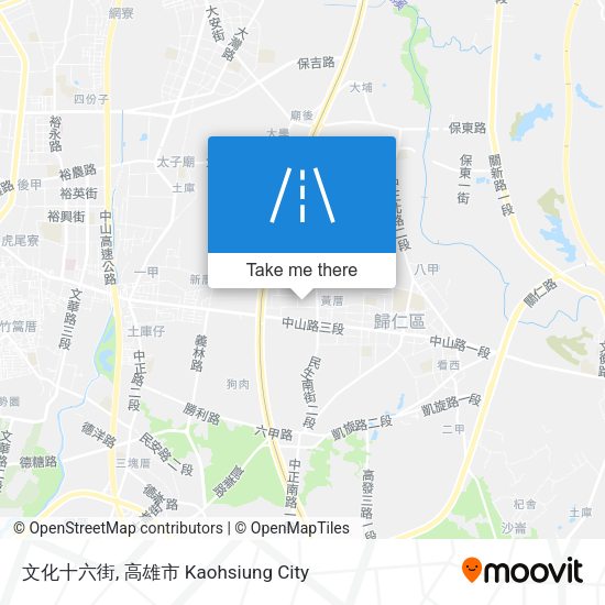 文化十六街 map