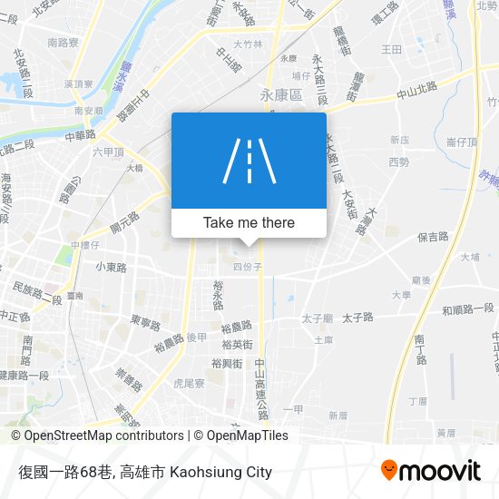 復國一路68巷 map