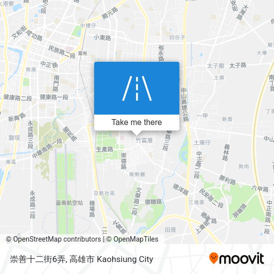 崇善十二街6弄 map