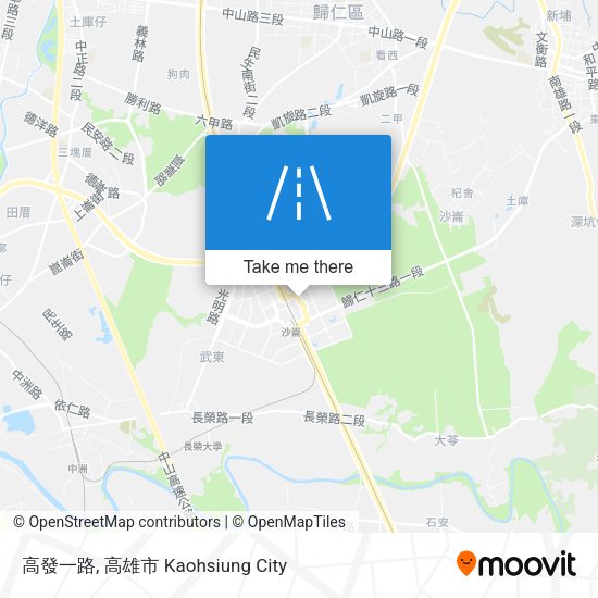高發一路地圖