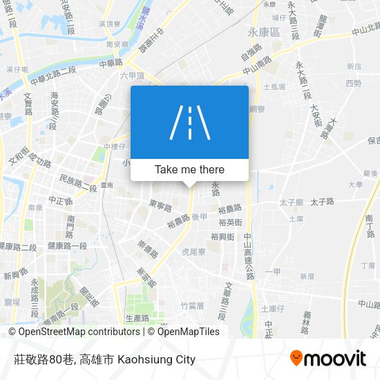 莊敬路80巷地圖