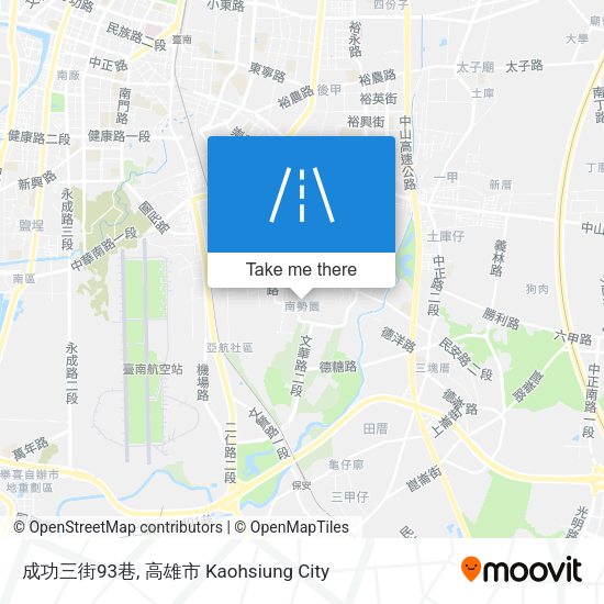 成功三街93巷地圖