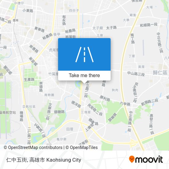 仁中五街 map