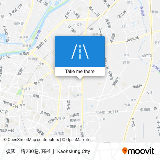 復國一路280巷 map