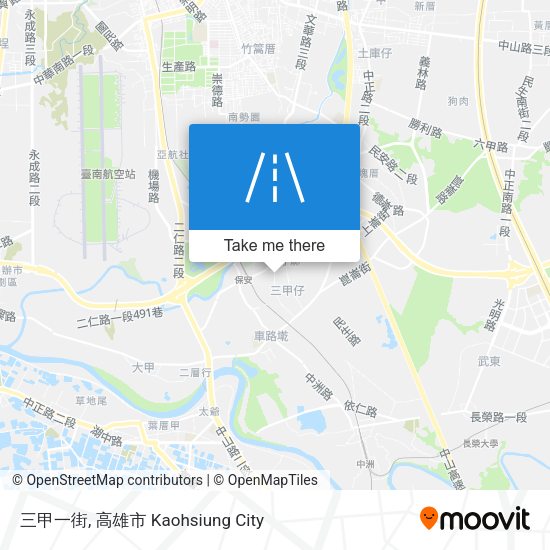 三甲一街 map