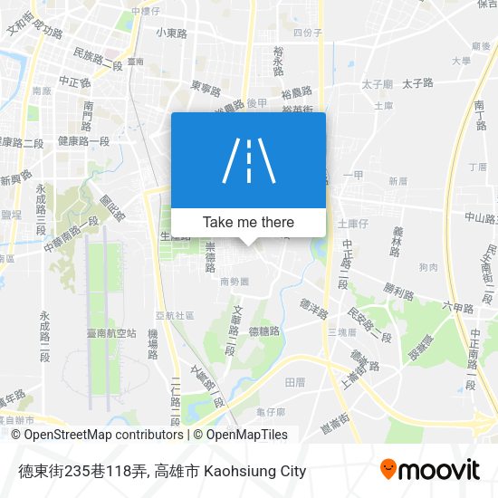 德東街235巷118弄地圖