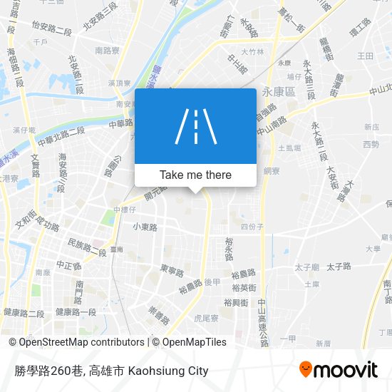 勝學路260巷 map