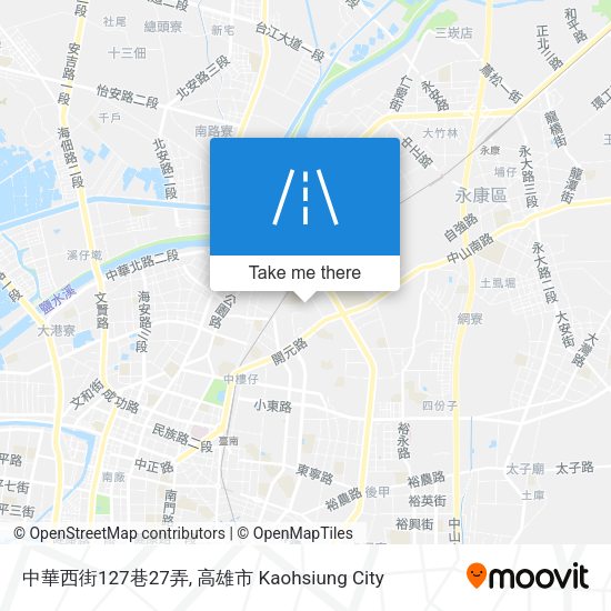 中華西街127巷27弄地圖