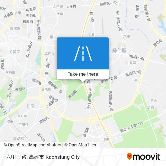 六甲三路 map