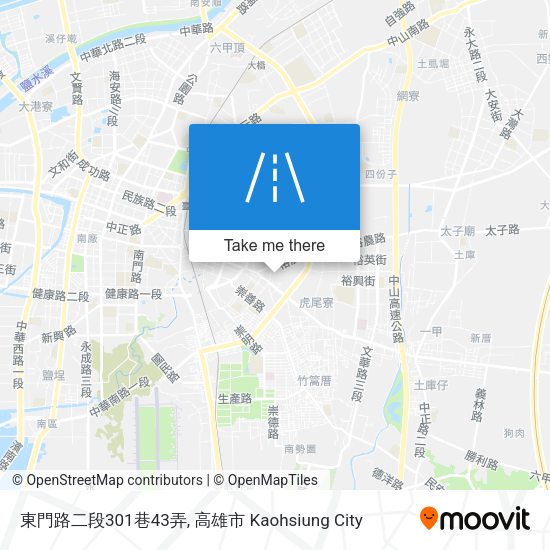 東門路二段301巷43弄地圖