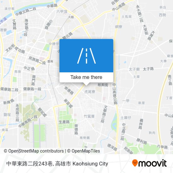 中華東路二段243巷 map