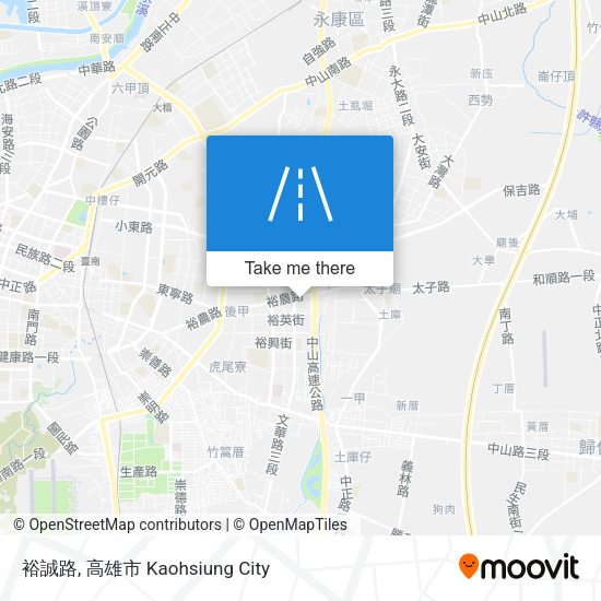裕誠路 map