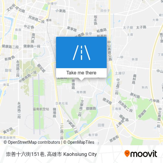 崇善十六街151巷 map