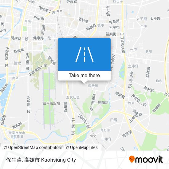 保生路 map