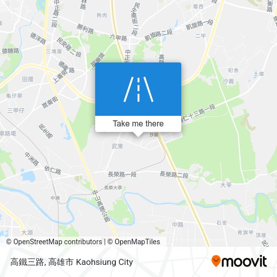 高鐵三路 map