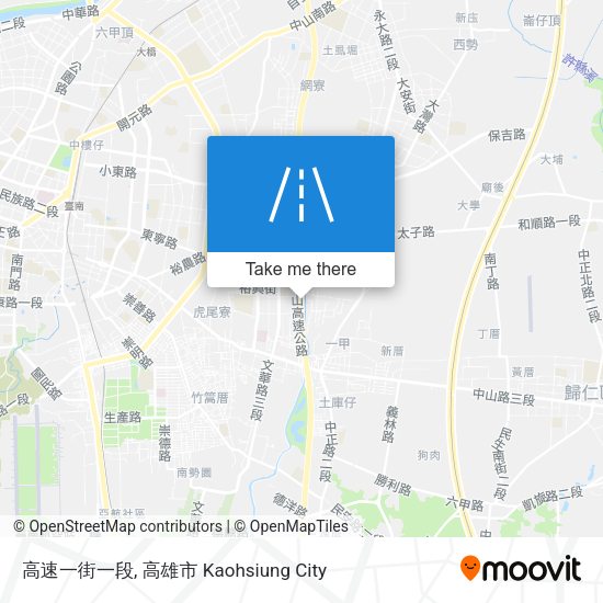 高速一街一段 map
