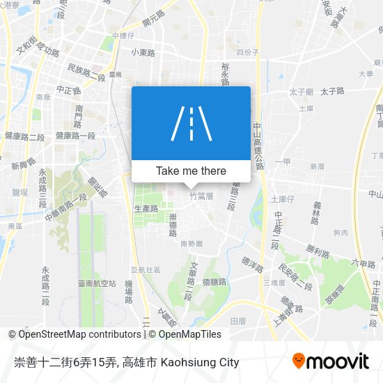 崇善十二街6弄15弄地圖