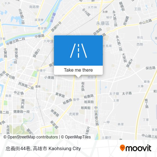 忠義街44巷 map