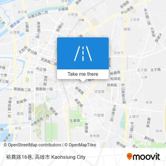 裕農路16巷 map