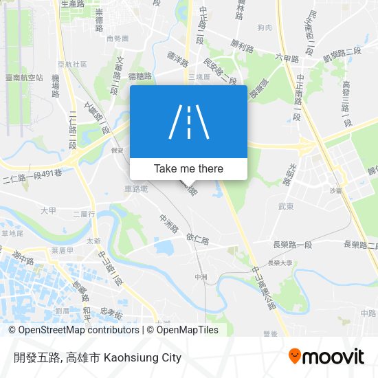 開發五路 map