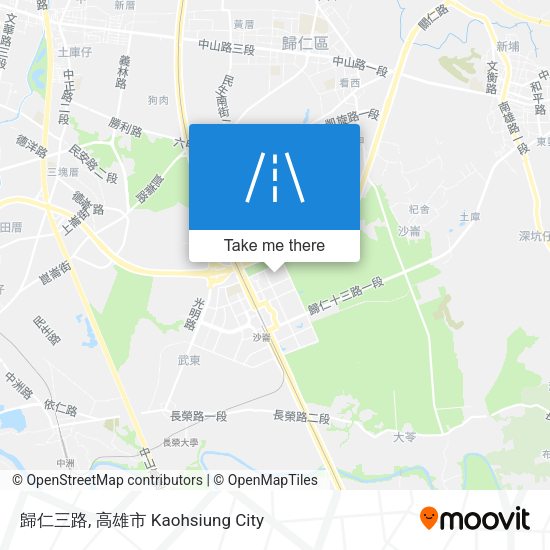 歸仁三路 map