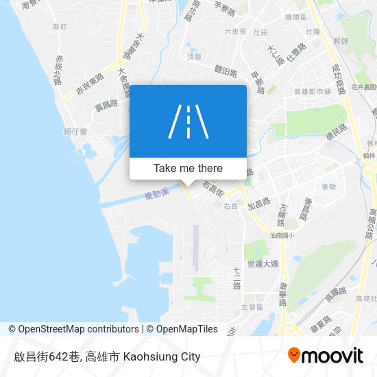 啟昌街642巷地圖