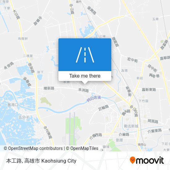 本工路 map