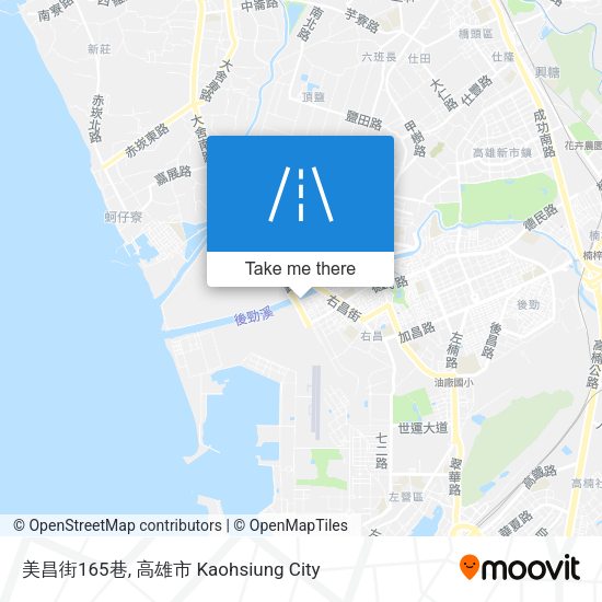 美昌街165巷地圖