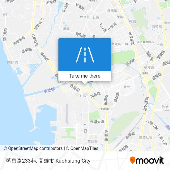 藍昌路233巷 map