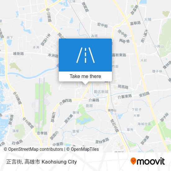 正言街 map