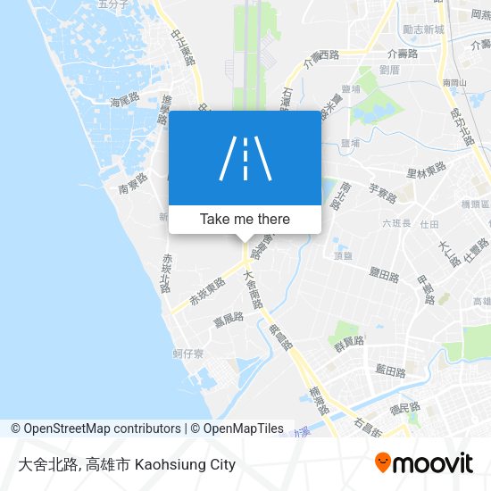 大舍北路地圖
