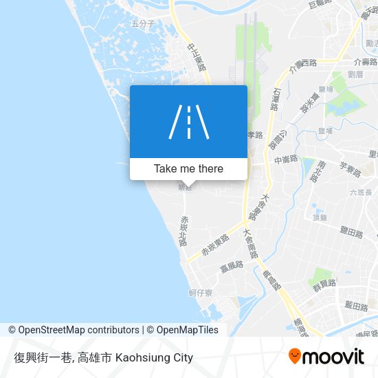 復興街一巷 map