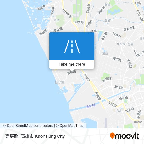嘉展路 map