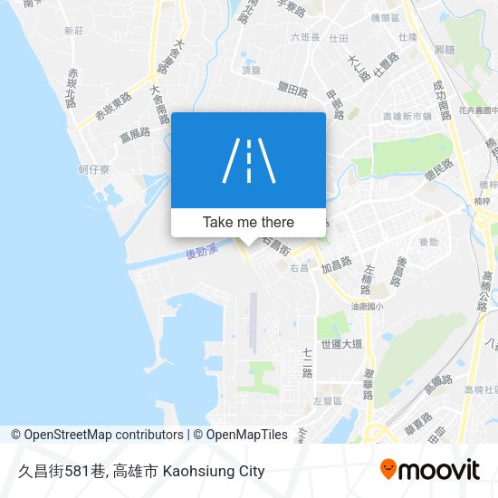 久昌街581巷 map