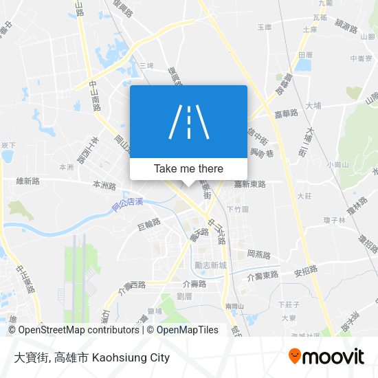 大寶街 map