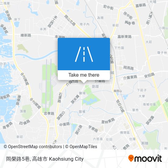 岡榮路5巷 map
