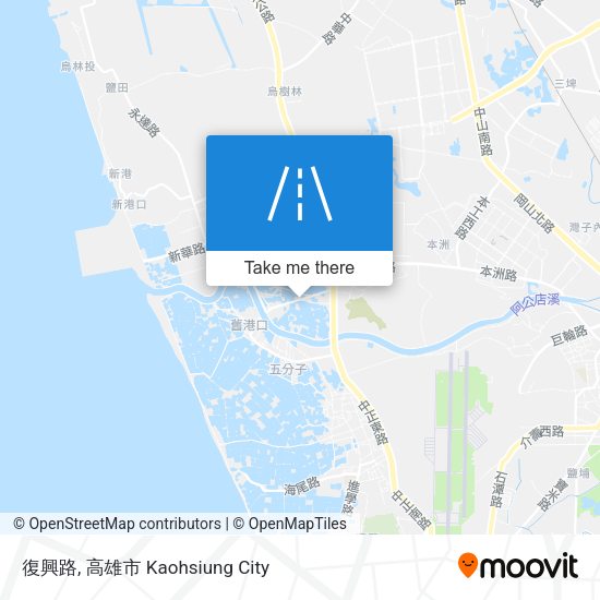 復興路 map