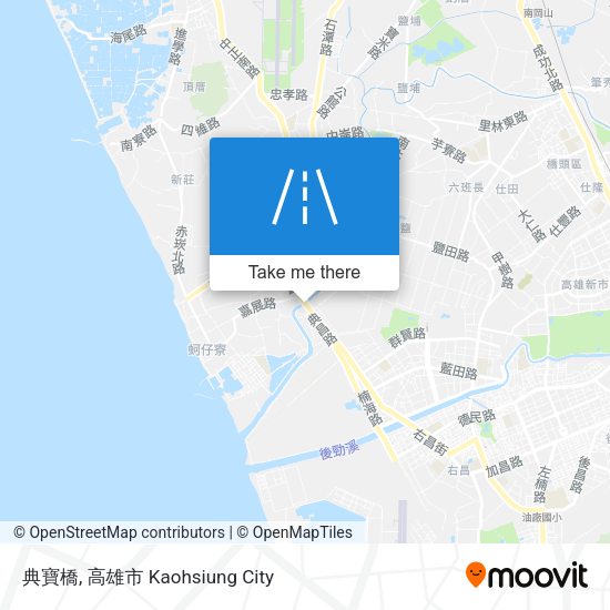 典寶橋地圖