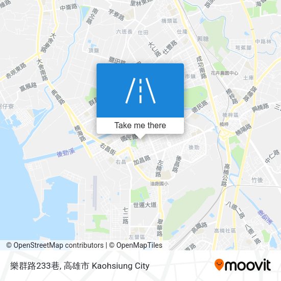 樂群路233巷 map