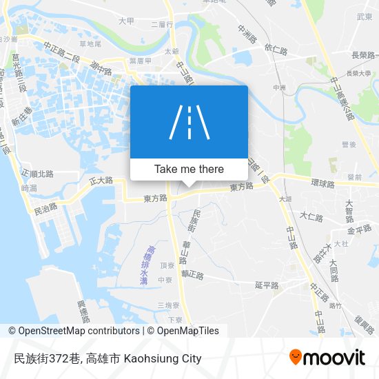 民族街372巷地圖