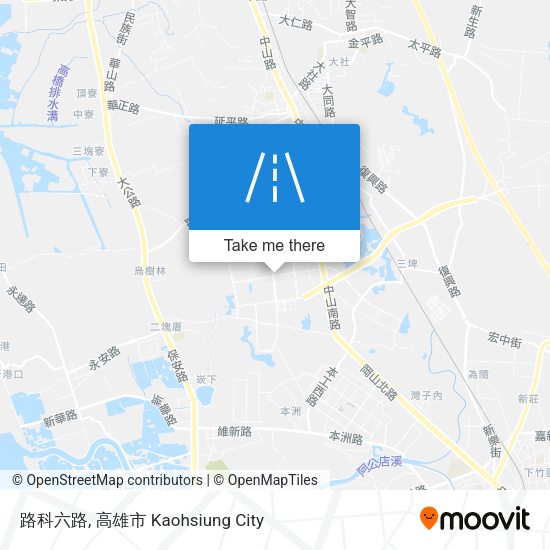 路科六路 map
