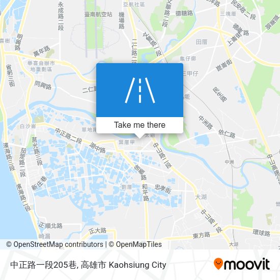 中正路一段205巷 map
