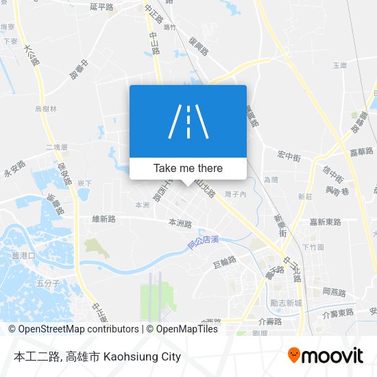 本工二路 map