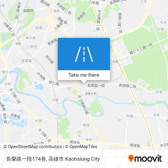 長榮路一段174巷地圖