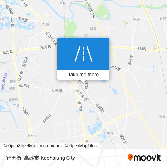 智勇街 map